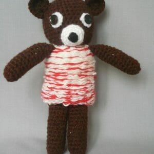 Medvěd červený - Potkali se u Kolína - vyroben v Dílně Jinan.