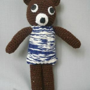 Medvěd modrý - Potkali se u Kolína - vyroben v Dílně Jinan.