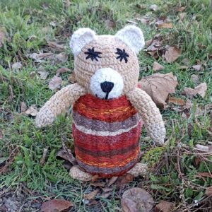 Medvěd pro děti vyrobený v Dílně Jinan.