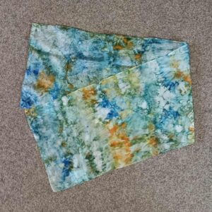 Hedvábný šál andělský, ručně malovaný, vyrobený v Dílně Jinan.