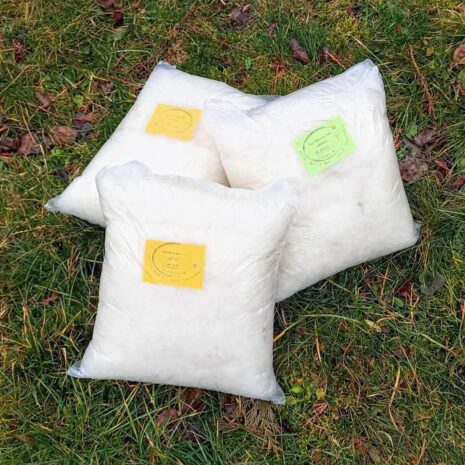 rouno-3 ks Ovčí vlna ručně praná a česaná, vyrobeno v Dílně Jinan.